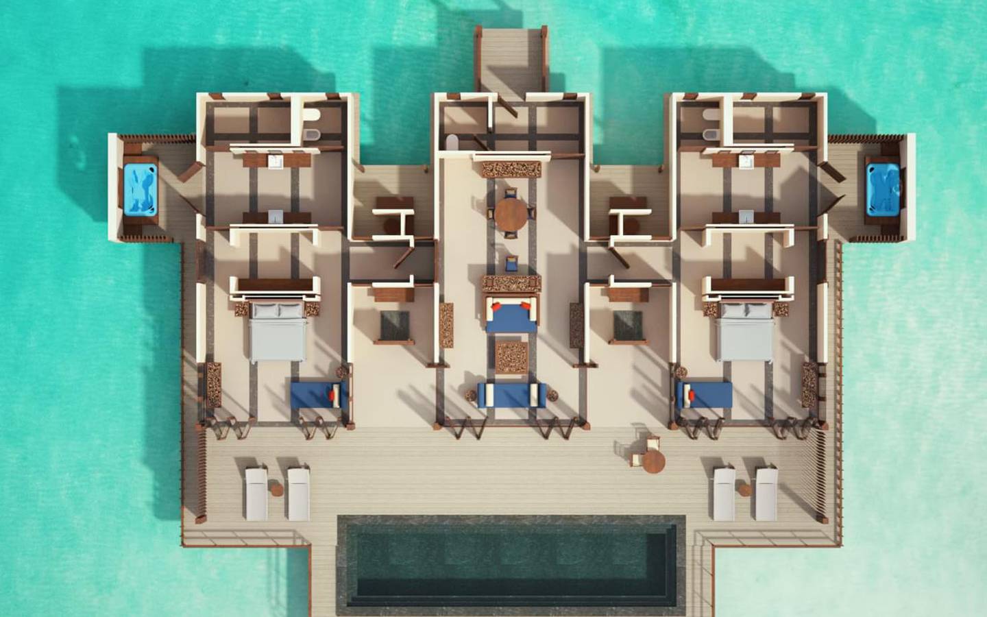 Villa_Nautica_Two_bedroom_Ocean_Suite_with_Pool_Floor_Plan_1