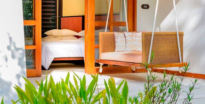 Terrasse, Deluxe Rooms, Sheraton Full Moon Resort & SPA