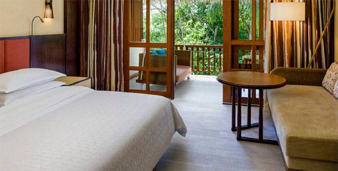 Wohnen, Deluxe Rooms, Sheraton Full Moon Resort & SPA