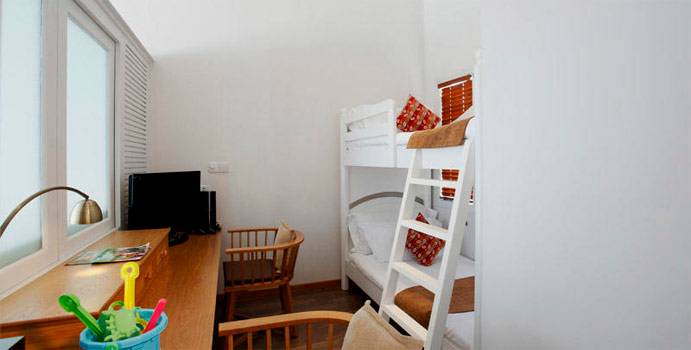 Kinderschlafzimmer, Deluxe Family Water Villa, Centara Grand Island Resort & Spa
