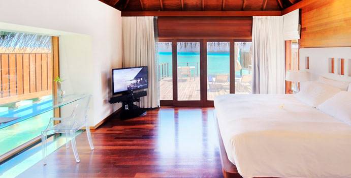 Wohnen, Water Villa, Conrad Maldives Rangali Island