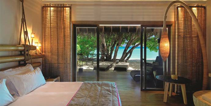 Ausblick, Terrasse,Beach Villa, Constance Moofushi Resort