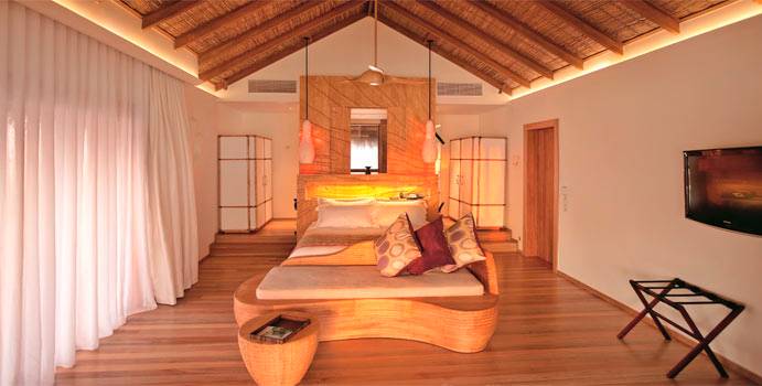 Wohnraum, Water Villa, Constance Moofushi Resort