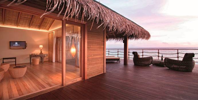 Terrasse, Water Villa, Constance Moofushi Resort