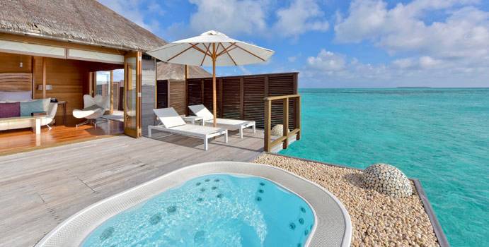 Deluxe Water Villa, Conrad Maldives Rangali Island