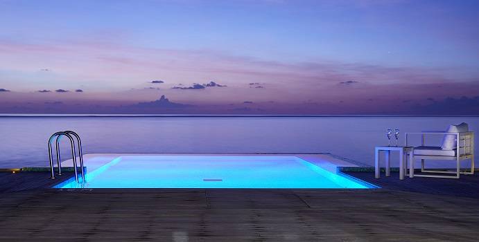 Sunset Water Villa, Conrad Maldives Rangali Island