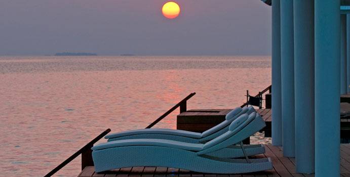 Sonnenuntergang, Water Villa, Diamonds Athuruga Beach & Water Villas