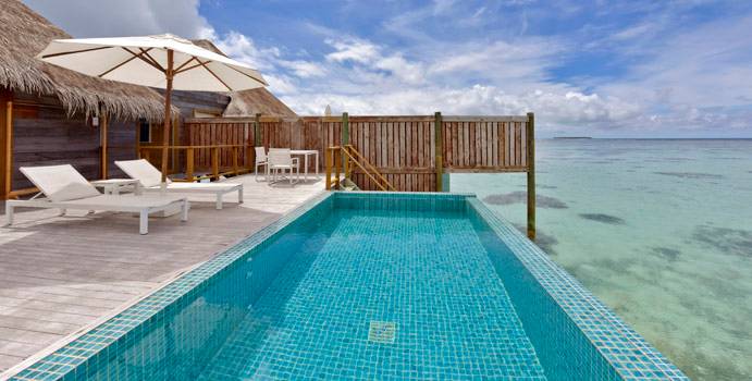 Pool, Premier Water Suite, Conrad Maldives Rangali Island