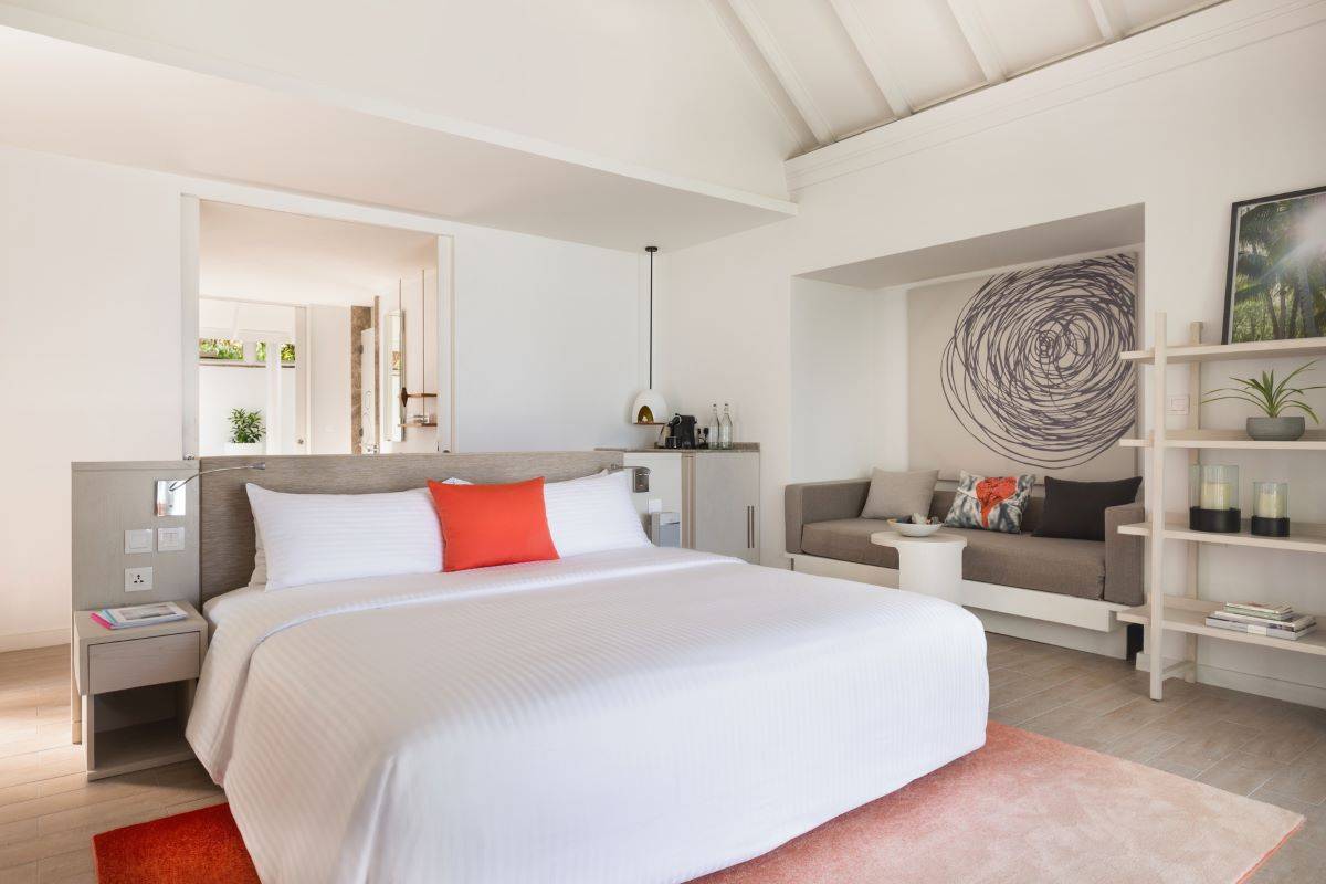 Lux* South Ari Atoll, Beach Villa, Schlafen