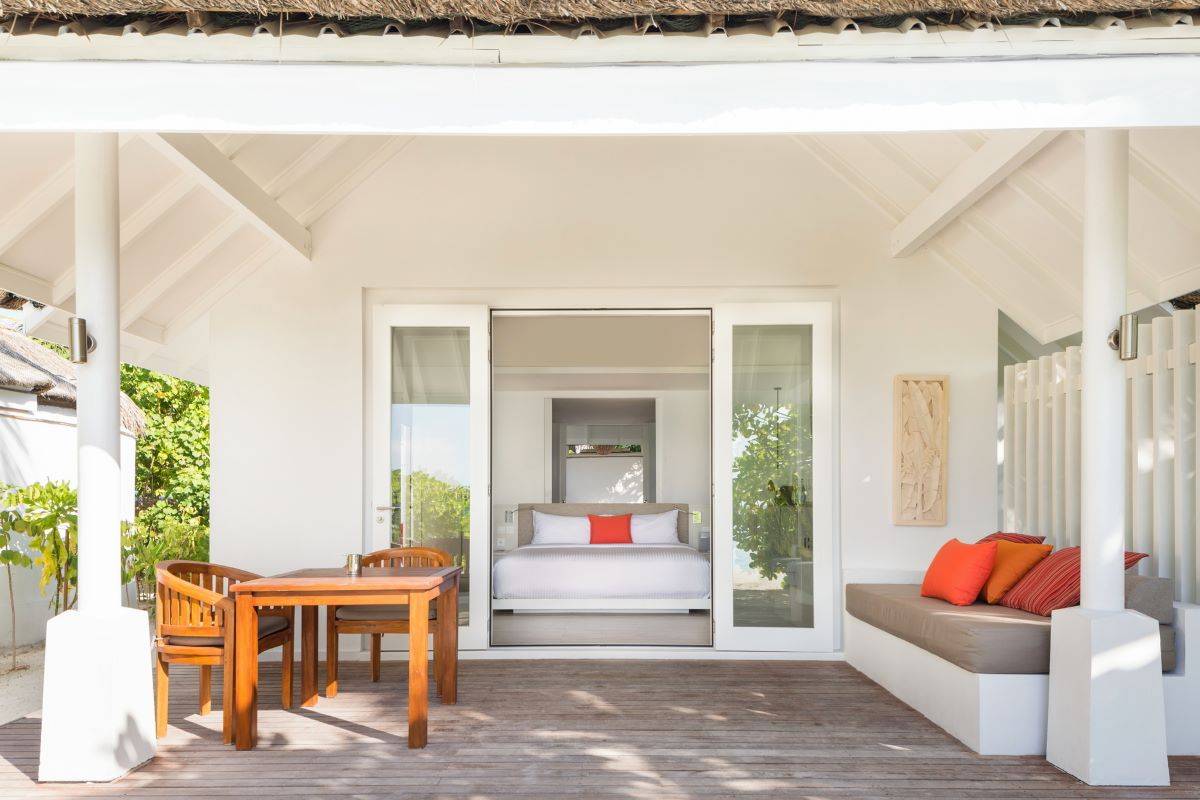Lux* South Ari Atoll, Beach Villa, Terrasse