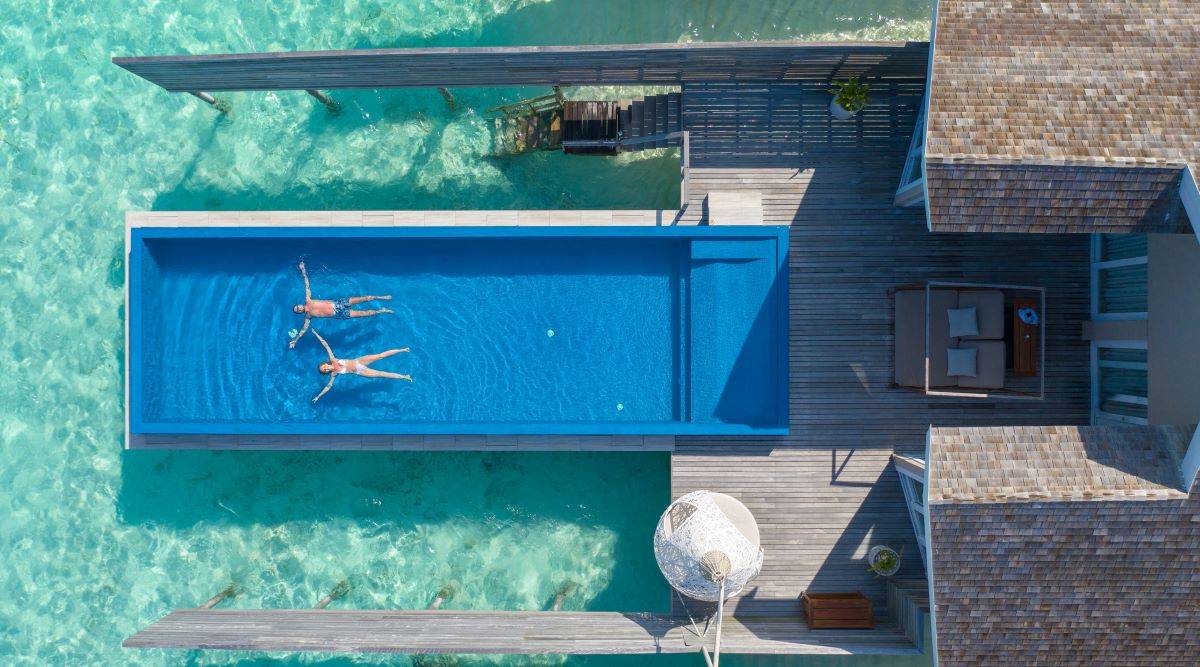 Lux* South Ari Atoll, Temptation Pool Water Villa, Pool