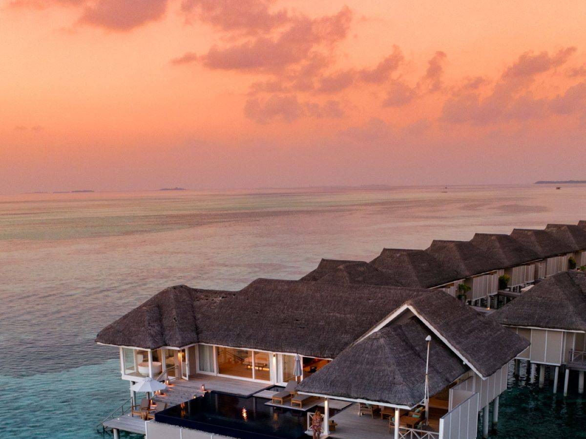 Lux* South Ari Atoll, Lux* Villa, Außenansicht