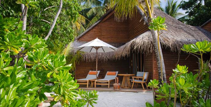 Beach Villa, Mirihi Island Resort