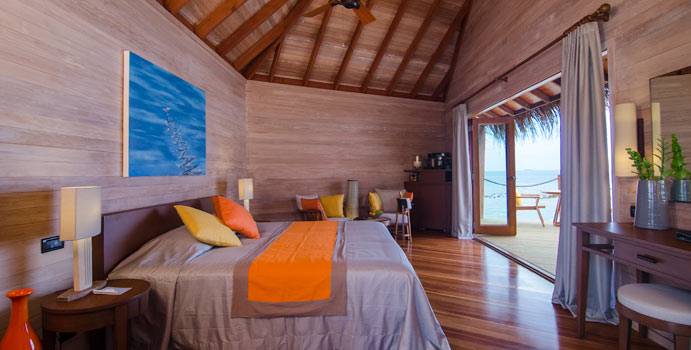 Wohnen, Water Villa, Mirihi Island Resort