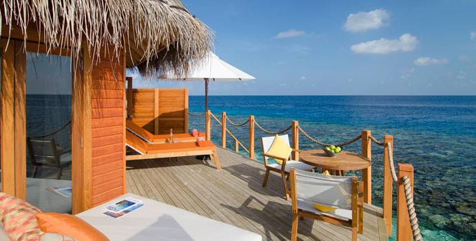 Terrasse, 2-Bedroom Overwater Suite, Mirihi Island Resort