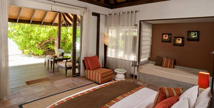 Wohnen, Beach Villa, Velassaru Maldives