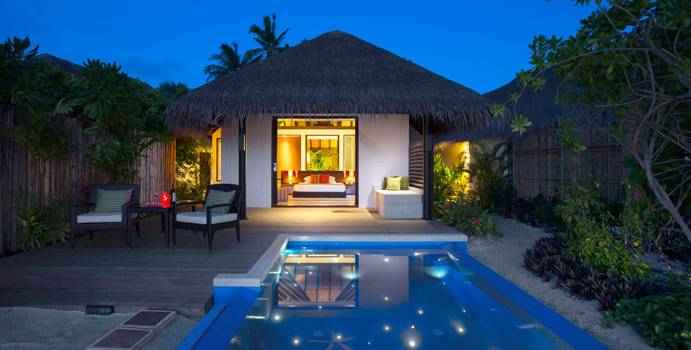Beach Villa with Pool, Velassaru Maldives
