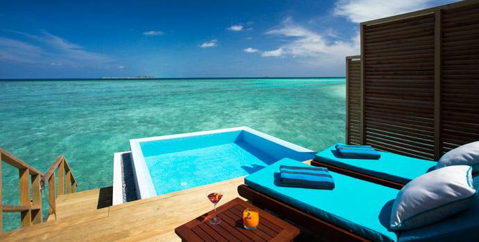 Pool, Water Bungalow with Pool, Velassaru Maldives