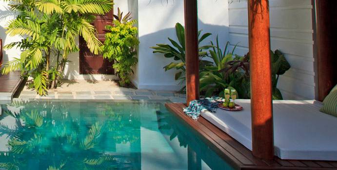 Tagesbett, Pool Villa, Velassaru Maldives