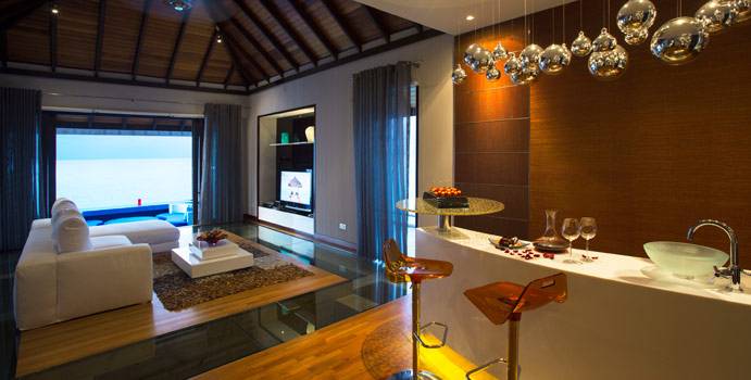 Wohnen, Water Suite, Velassaru Maldives
