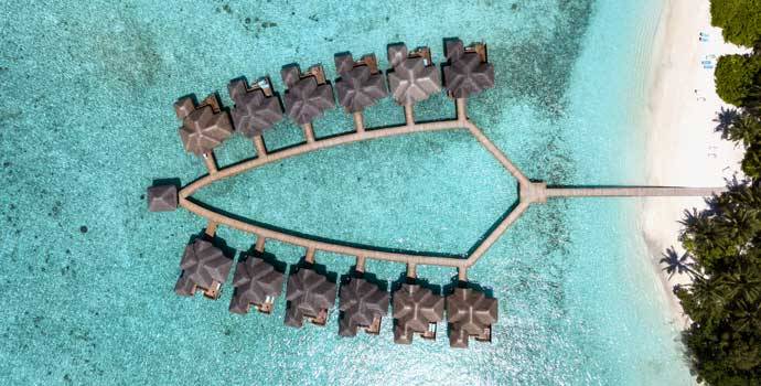 Water Villa, Fihalhohi Island Resort