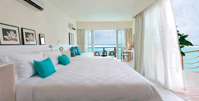 Schlafen, Overwater Villa, Holiday Inn Resort Kandooma