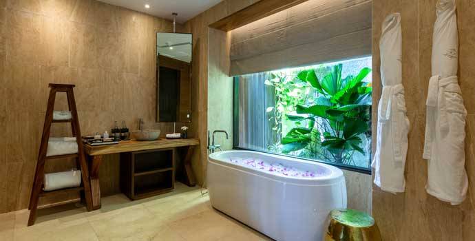 Badezimmer, Royal Reserve, OZEN Reserve Bolifushi