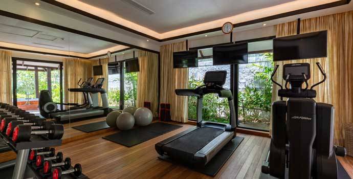 Fitnessraum, Royal Reserve, OZEN Reserve Bolifushi