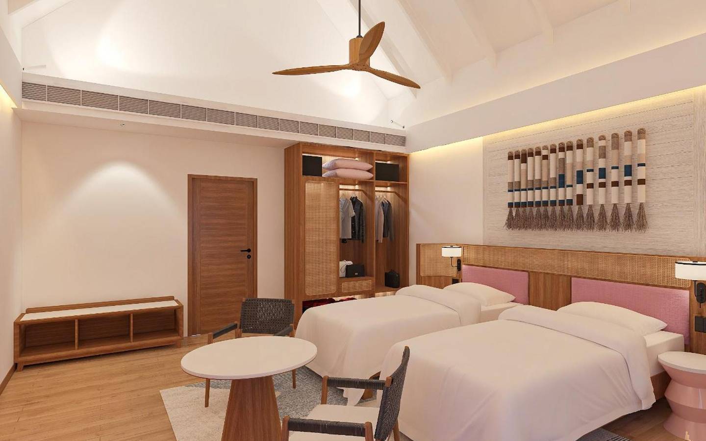 Two Bedroom Garden Residence with Private Pool Schlafzimmer