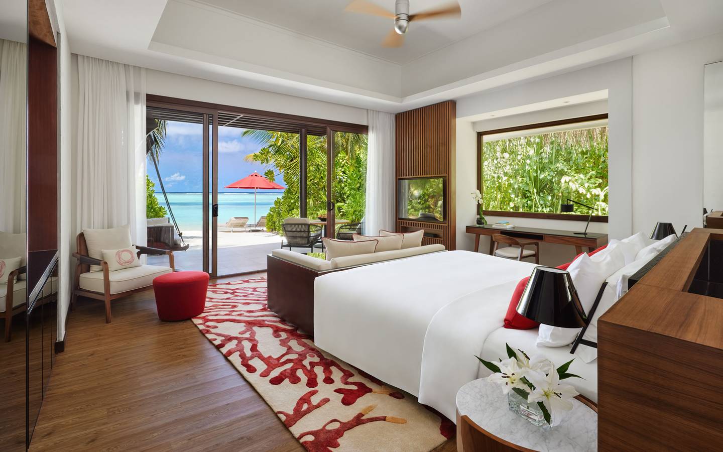 Niyama Private Islands - Deluxe Beach Villa  Interior Escape