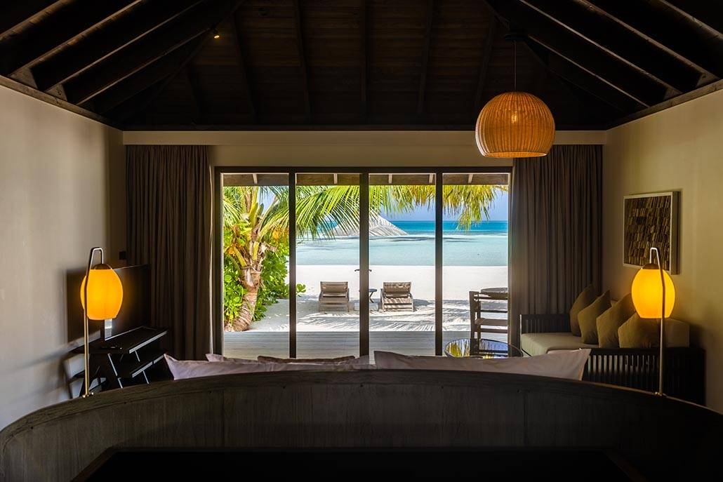 Jawakara Islands Maldives, Malediven, Dheru Three Bedroom Villa, Schlafzimmer