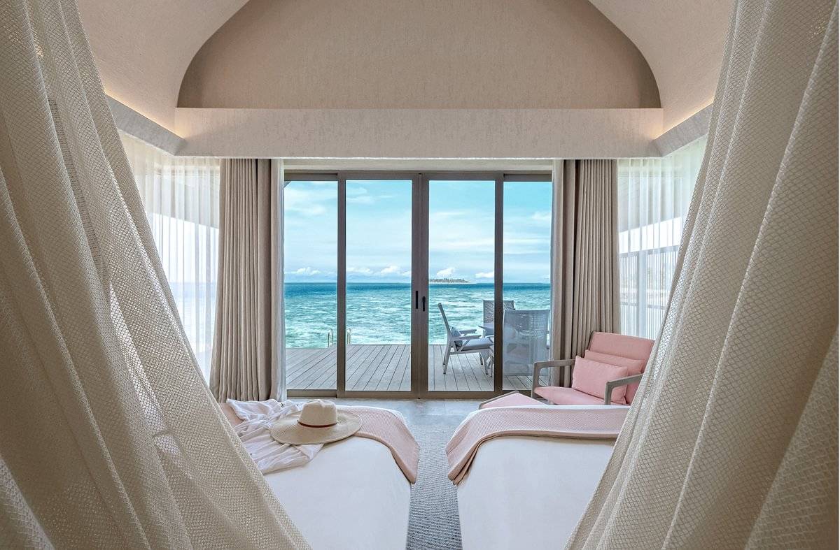 JOALI BEING | Grand Two Bedroom Ocean Pool Villa | Twin Bedroom