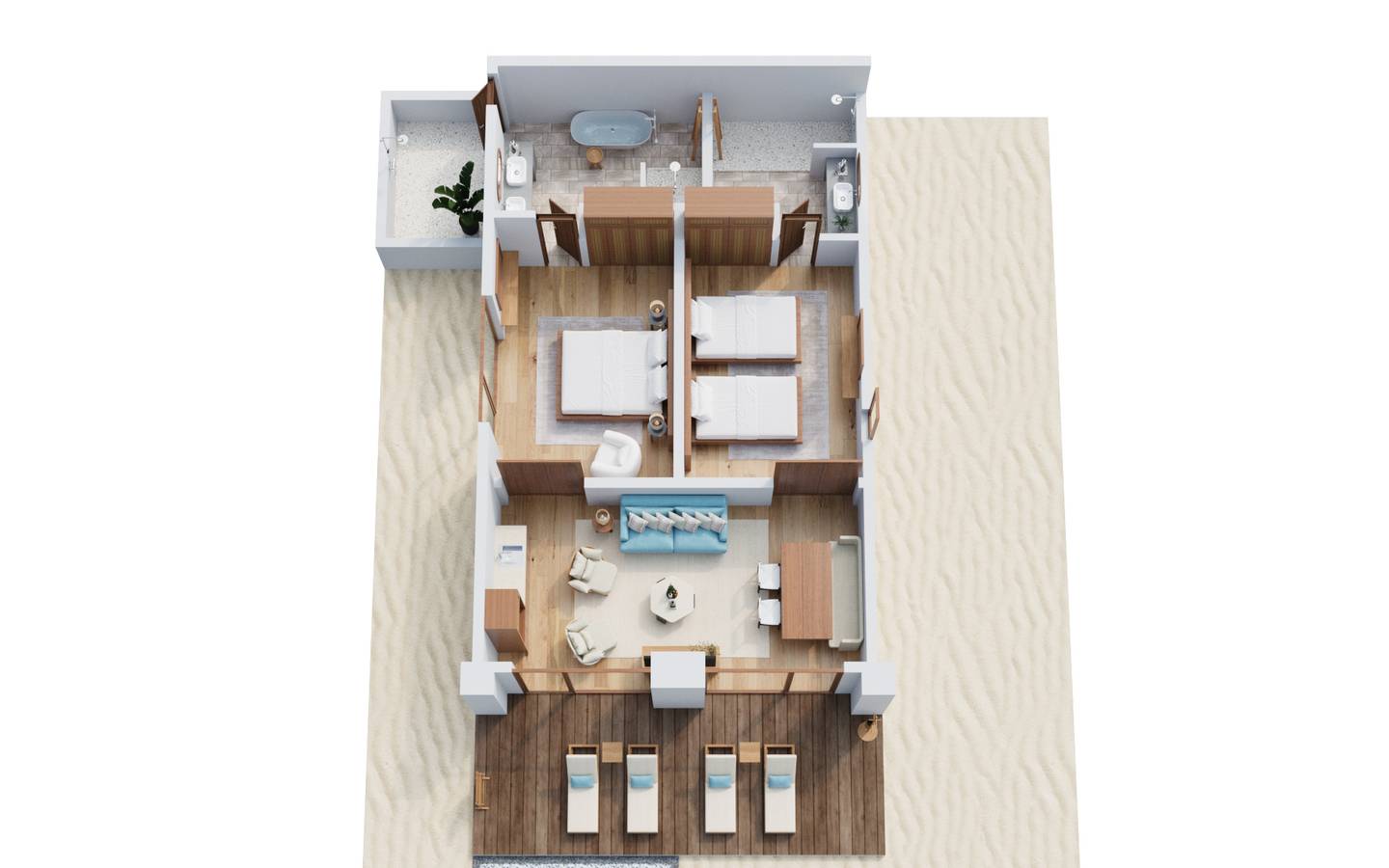 NH_Collection_Maldives_Two_Bedroom_Family_Villa_Plan