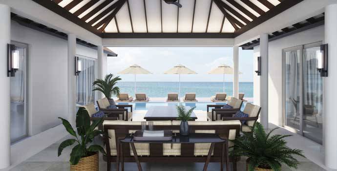 Two Bedroom Pool Residence, Naladhu Private Island Maldives