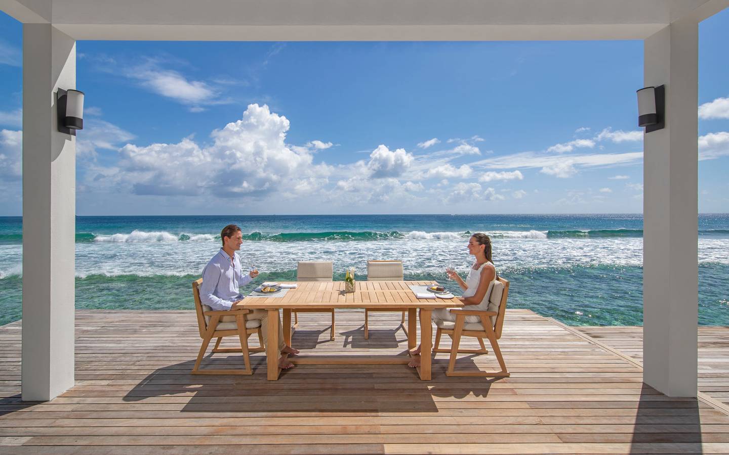 Naladhu_Private_Island_Maldives_Guest_Room_Two_Bedroom_Beach_Pool_Residence_Outdoor_Dining_Table