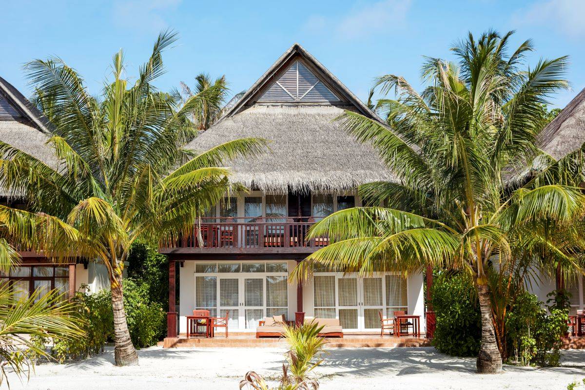 Sun Siyam Olhuveli, Malediven, Deluxe Room, Außenansicht