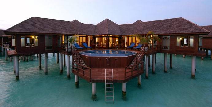 Sun Siyam Olhuveli, Malediven, Presidential Water Suite, Infinity Pool