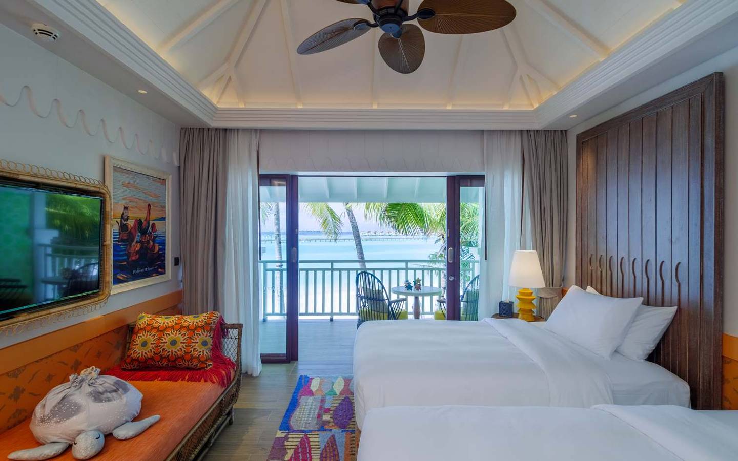 Sky Room - Twin Bed, SAii Lagoon Maldives
