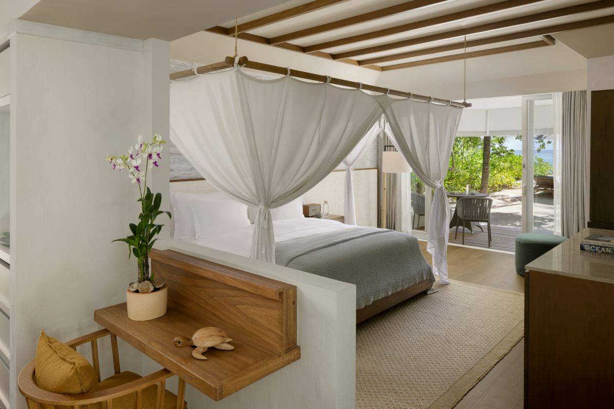 Six Senses Kanuhura, Beach Villa, Wohnen