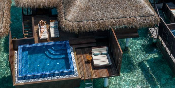 Deluxe Lagoon Villa with Pool, Taj Exotica Maldives Resort & SPA