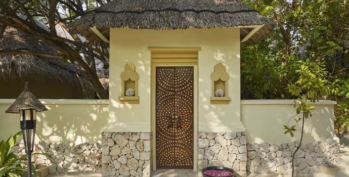 Eingang, Deluxe Beach Villa with Pool, Taj Exotica Maldives Resort & SPA