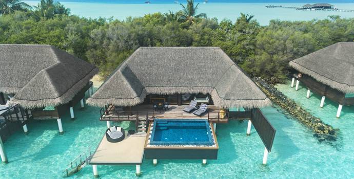 One Bedroom Ocean Suite with Pool, Taj Exotica Maldives Resort & SPA