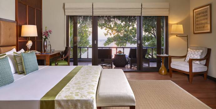 Schlafen OG, Two Bedroom Beach Villa Suite with Pool, Taj Exotica Maldives Resort & SPA