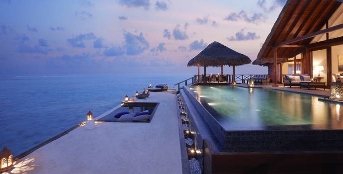 Pool, The Rehendi Presidential Overwater Suite with Pool, Taj Exotica Maldives Resort & SPA