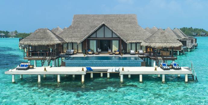The Rehendi Presidential Overwater Suite with Pool, Taj Exotica Maldives Resort & SPA