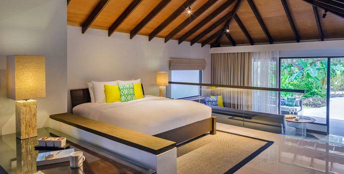 Wohnen, Deluxe Villa, Velassaru Maldives