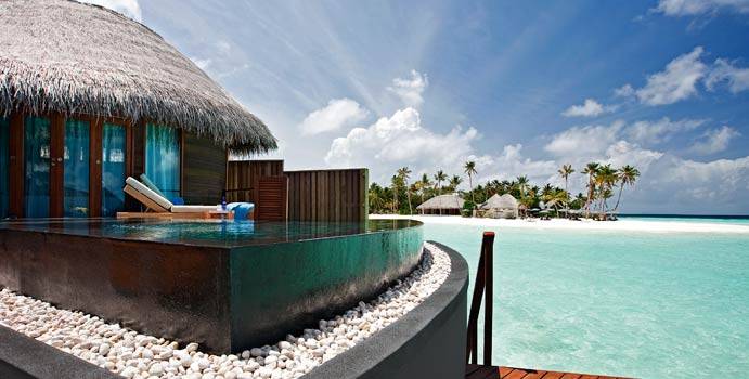 Steg zum Meer, Water Villa, Constance Halaveli Resort