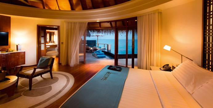 Schlafen, Water Villa, Constance Halaveli Resort