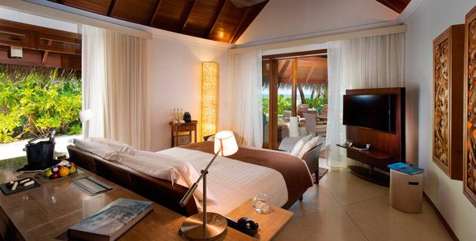 Wohnen, Beach Villa, Constance Halaveli Resort