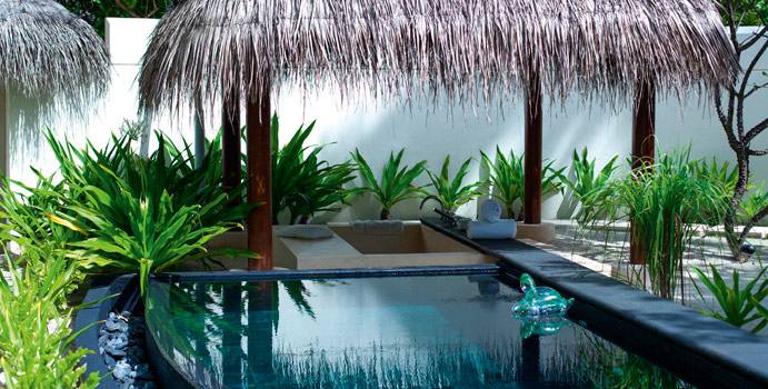 Bad,Beach Villa, Constance Halaveli Resort